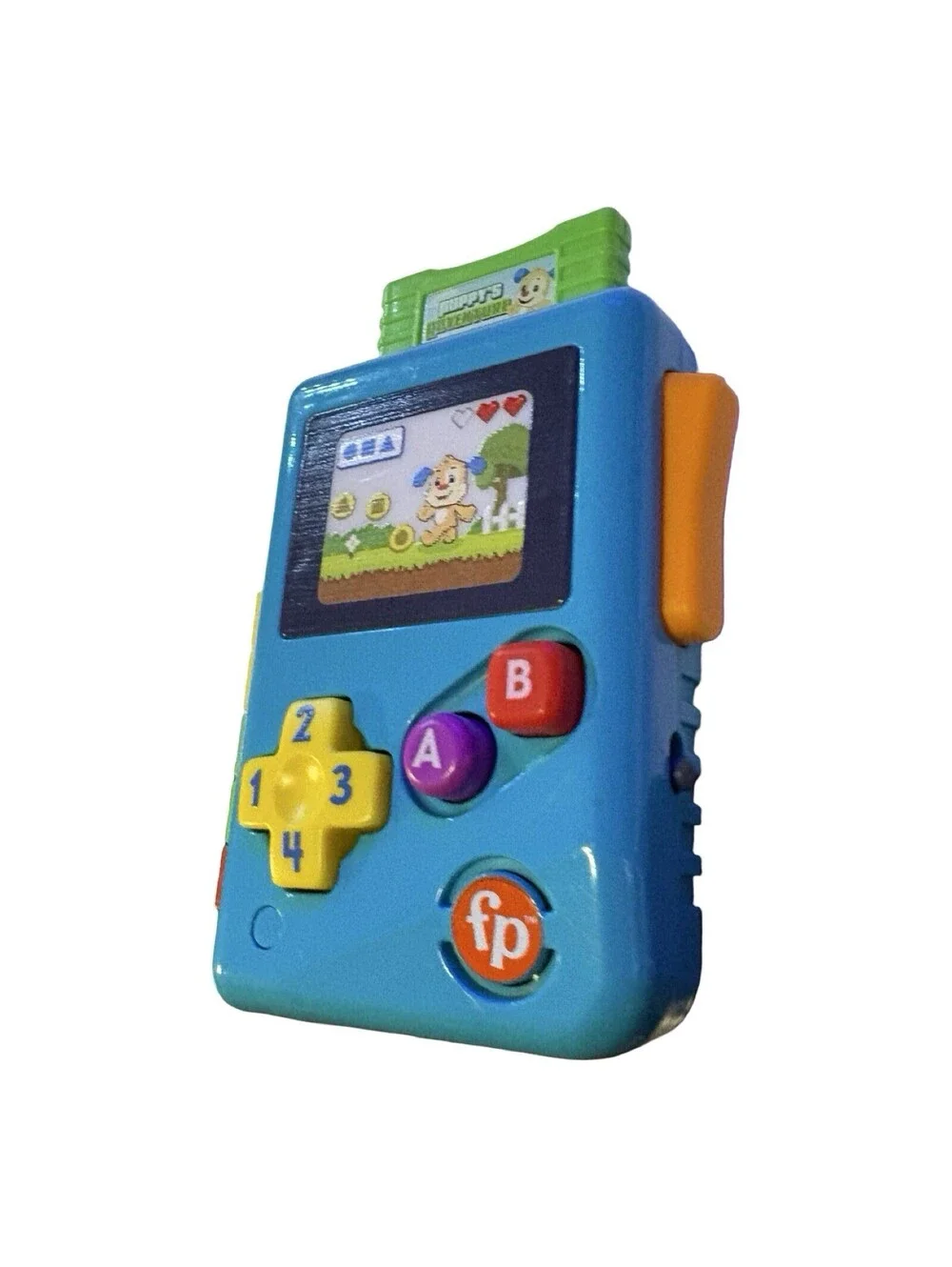 Fisher Price Laugh and Learn Little Gamer Baby Toy, 6-36 months, Blue, Tested